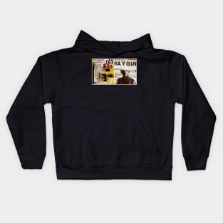 raygun album cover vintage Kids Hoodie